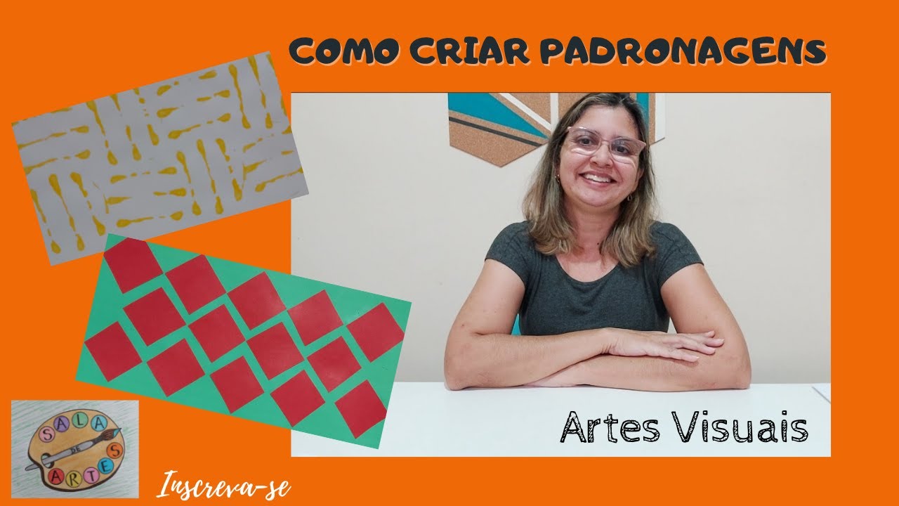 Aula de artes visuais - Padronagem