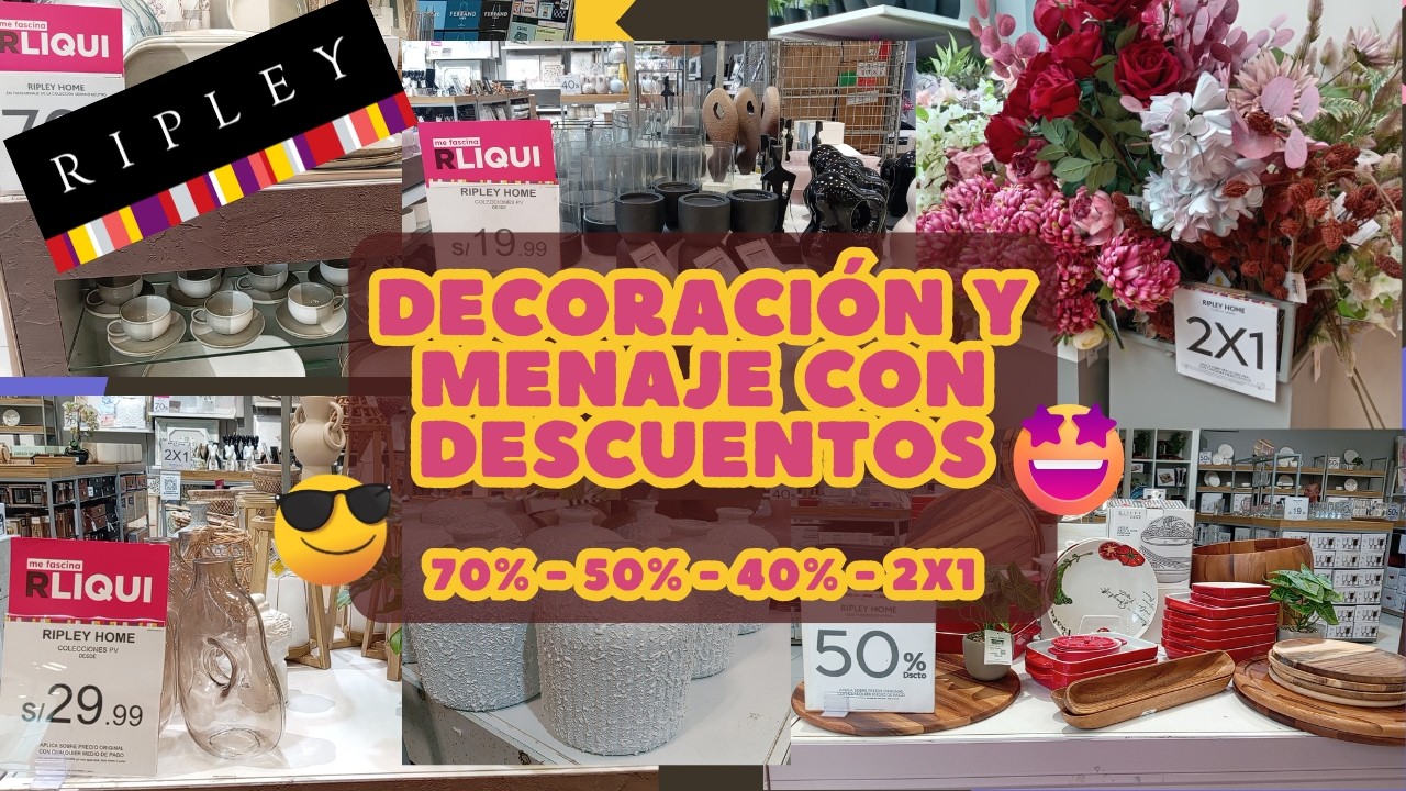 OFERTAS RIPLEY - LIQUIDACIÓN DE TEMPORADA 😱🤩✨🔥