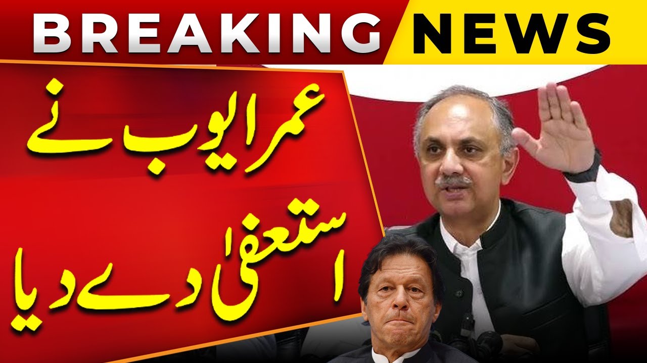 Omar Ayub Resigns! A Major Change in Pakistan's Politics | Imran Khan | Public News