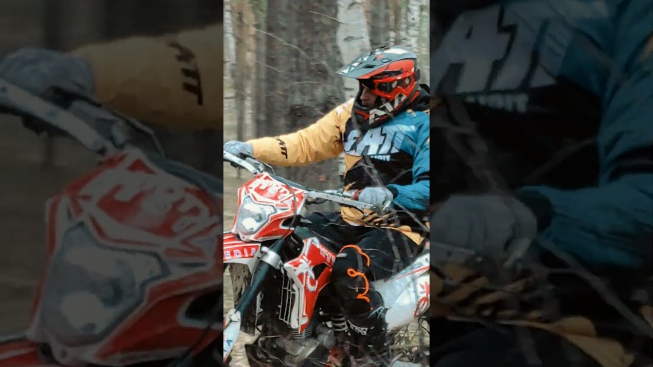 Хорошо, когда есть наставник// прокат-питбайков.рф #мототур #эндуро #активныйотдых