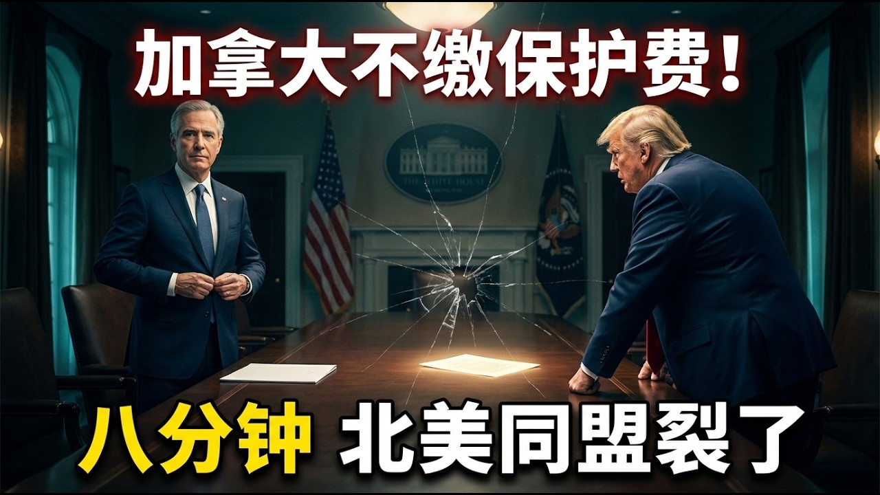 【南风解析】加拿大总理看完文件30秒一言不发，扣上西装扣子说了一句话转身走出白宫｜40万工作岗位危机｜台湾必须警惕