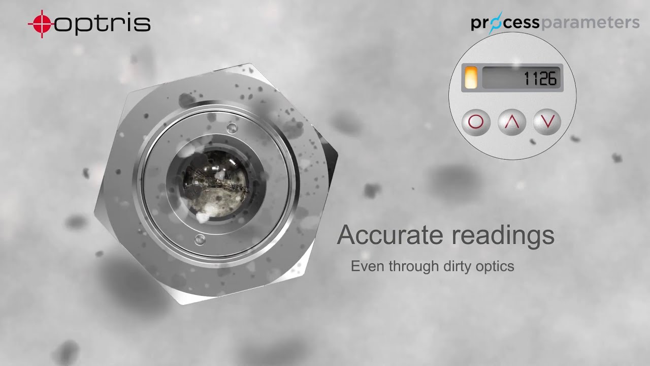 Optris CTratio Two Colour Infrared Ratio Pyrometer