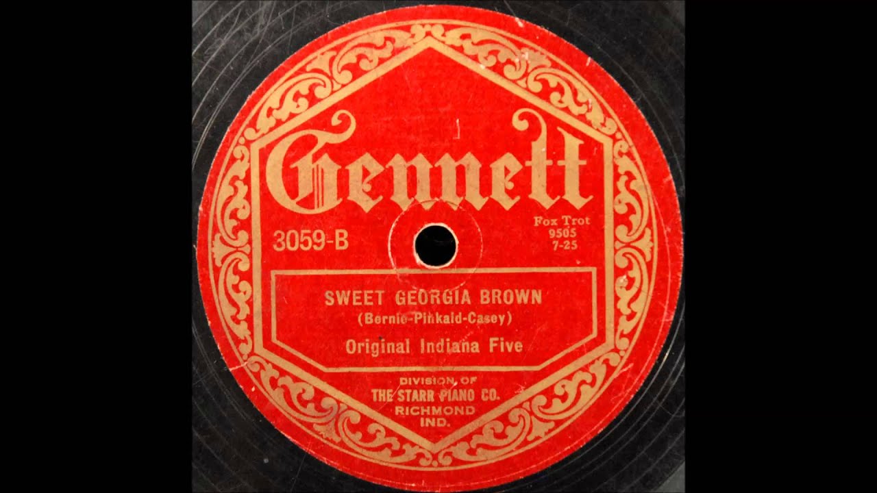 Sweet Georgia Brown   Gennett