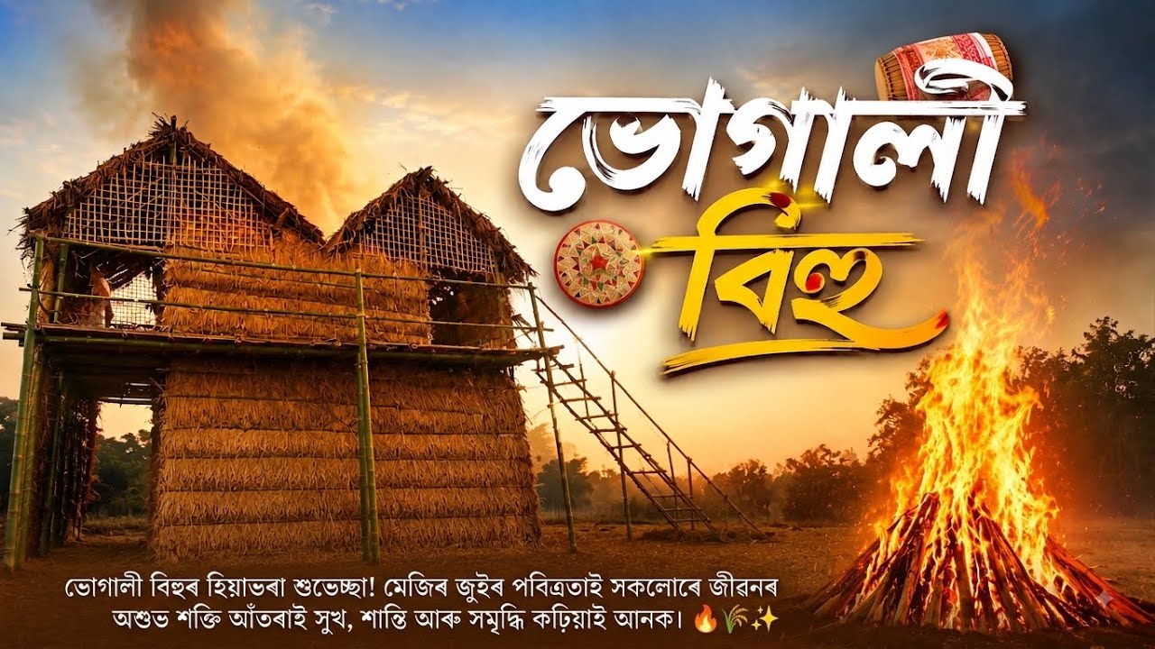BHOGALI BIHU CELEBRATION //Magh Bihu