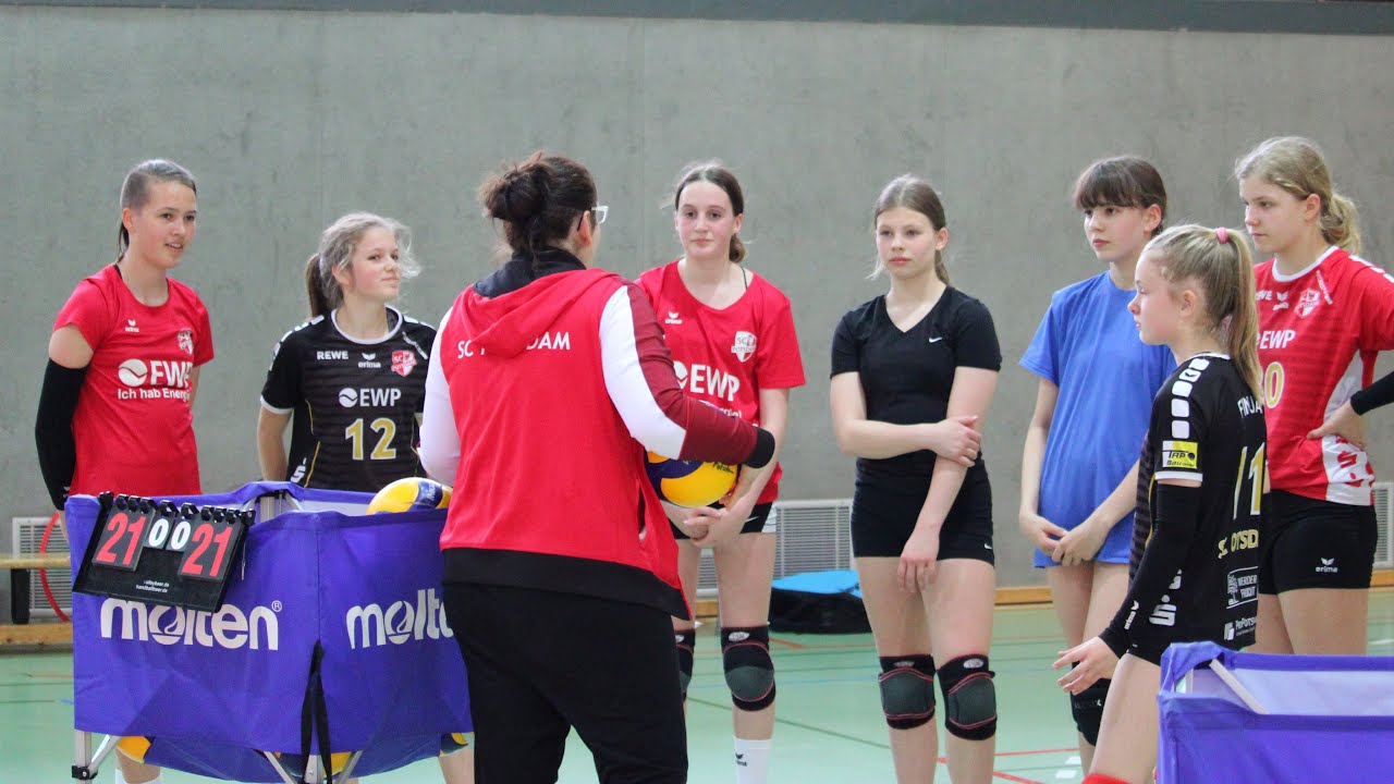 Die U 14 vom SC Potsdam vor den Deutschen Meisterschaften in Borken