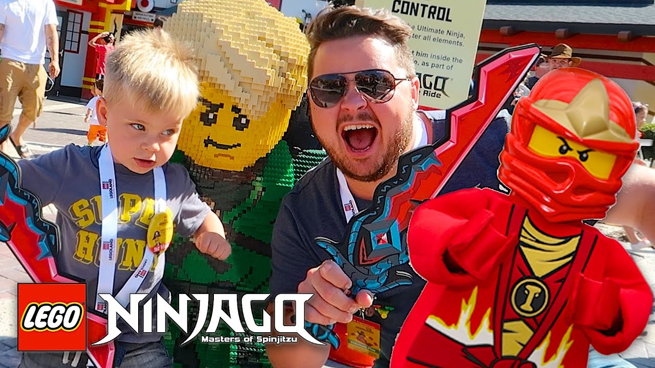Встреча персонажей LEGOLAND FLORIDA NINJAGO WORLD!