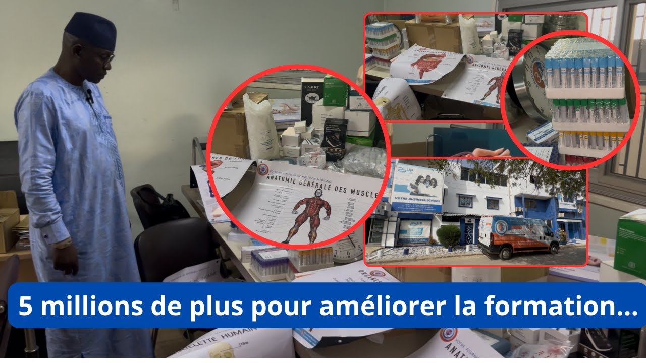 Esup Dakar Santé : 5 000 000 F CFA investis pour renforcer le plateau technique...
