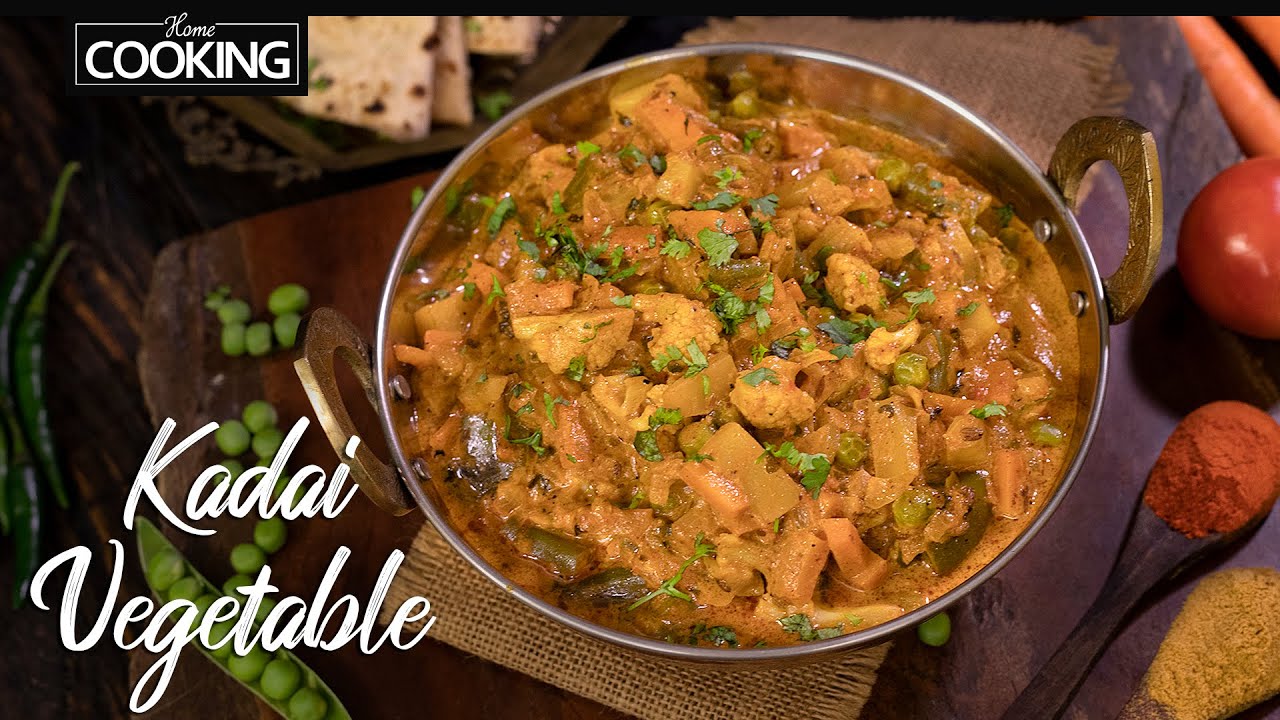 Kadai Vegetable Recipe Restaurant Style | Mix Veg Sabji | Veg Kadai Recipe | Side dish for Chapathi