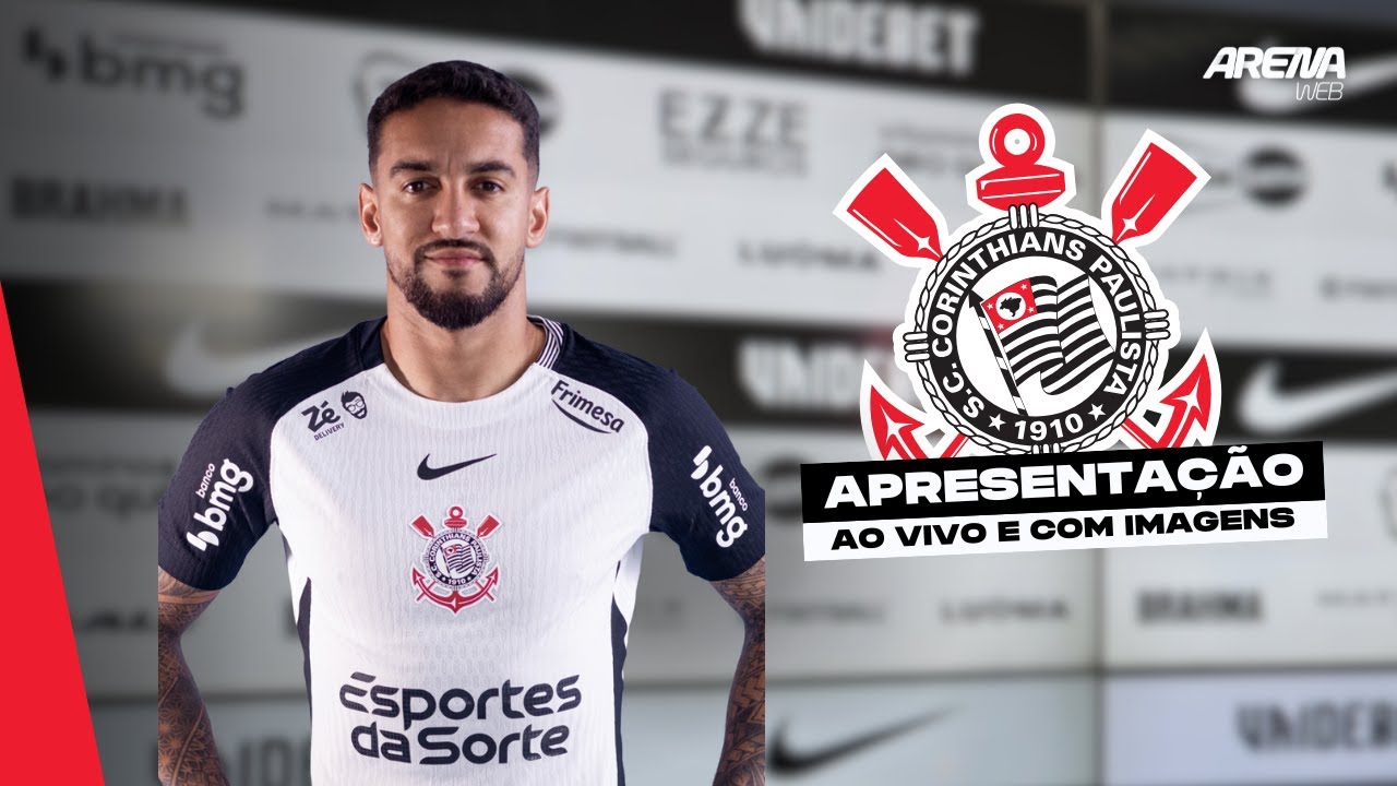 APRESENTAÇÃO DE MATHEUS PEREIRA NO CORINTHIANS | AO VIVO E COM IMAGENS