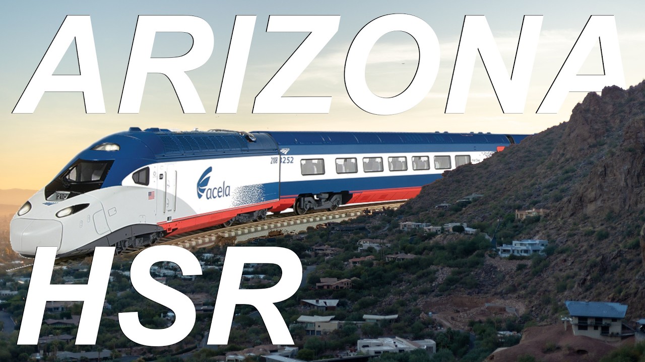 Arizona High Speed Rail Phoenix to Tucson