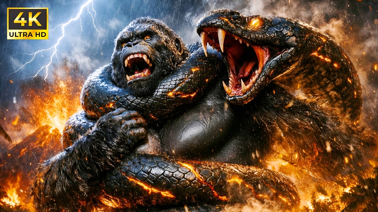 King Kong vs Titanoboa The Most Dangerous Hunt Yet (Pt. 2) | When Survival Gets Brutal