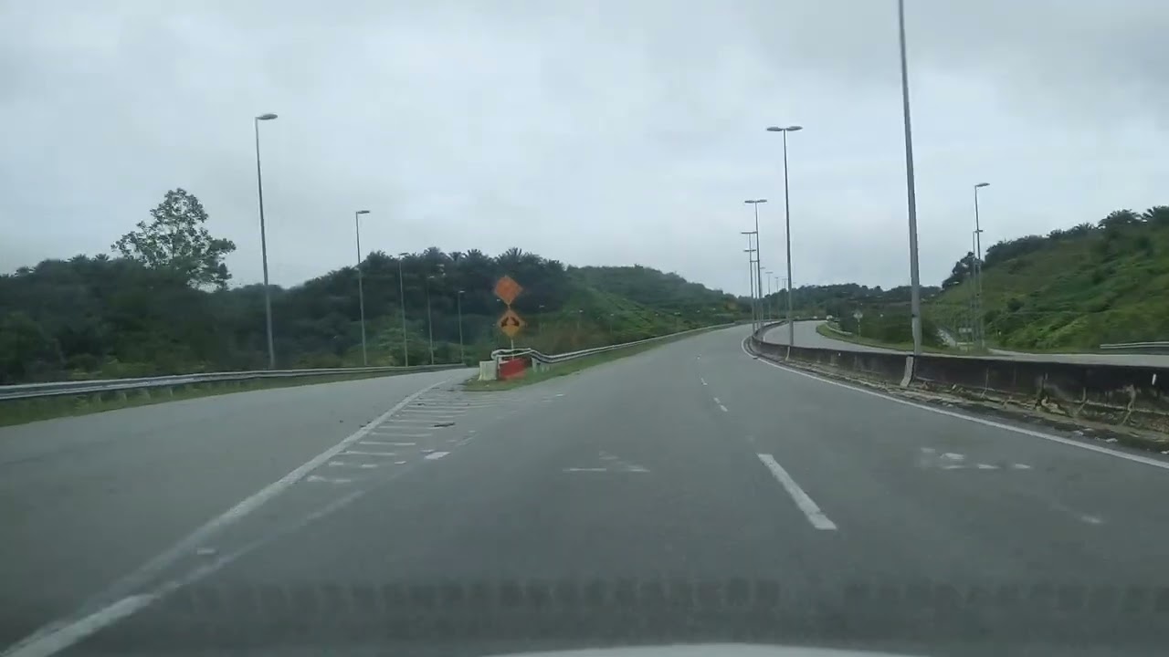 Dashcam Lebuhraya CSR Gua Musang January 2023