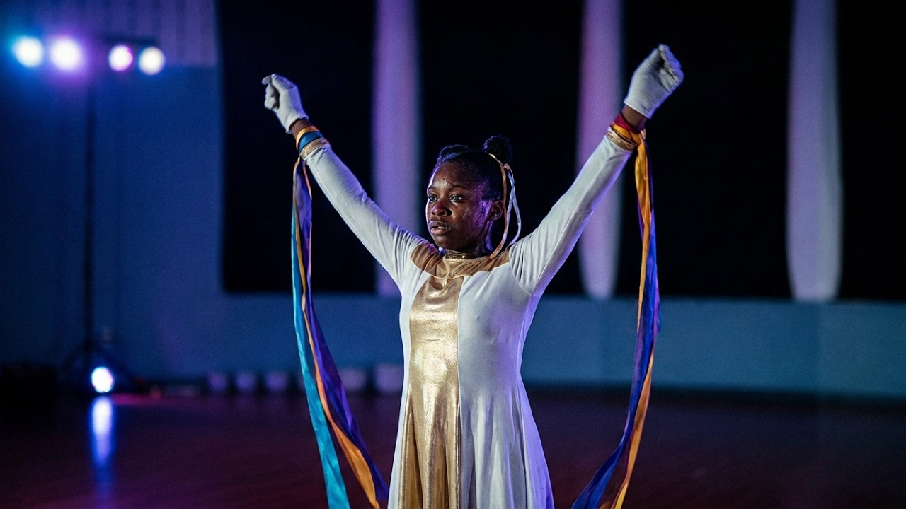 Crying for Joy, choreography Idelle Packer; dancer Gabrielle Prince