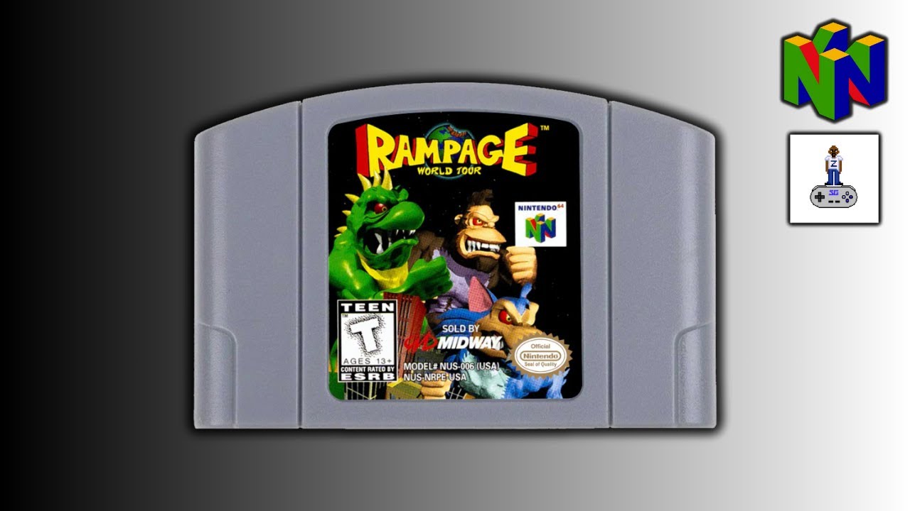 Giant Monsters Destroying Everything! | Rampage N64