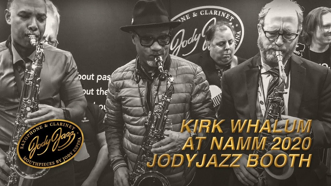 Kirk Whalum at JodyJazz Booth (NAMM 2020)