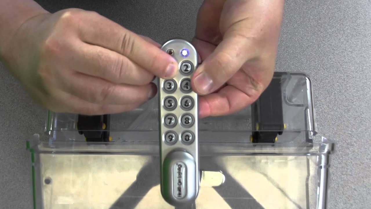 KitLock KEDL - Lost code reset procedure