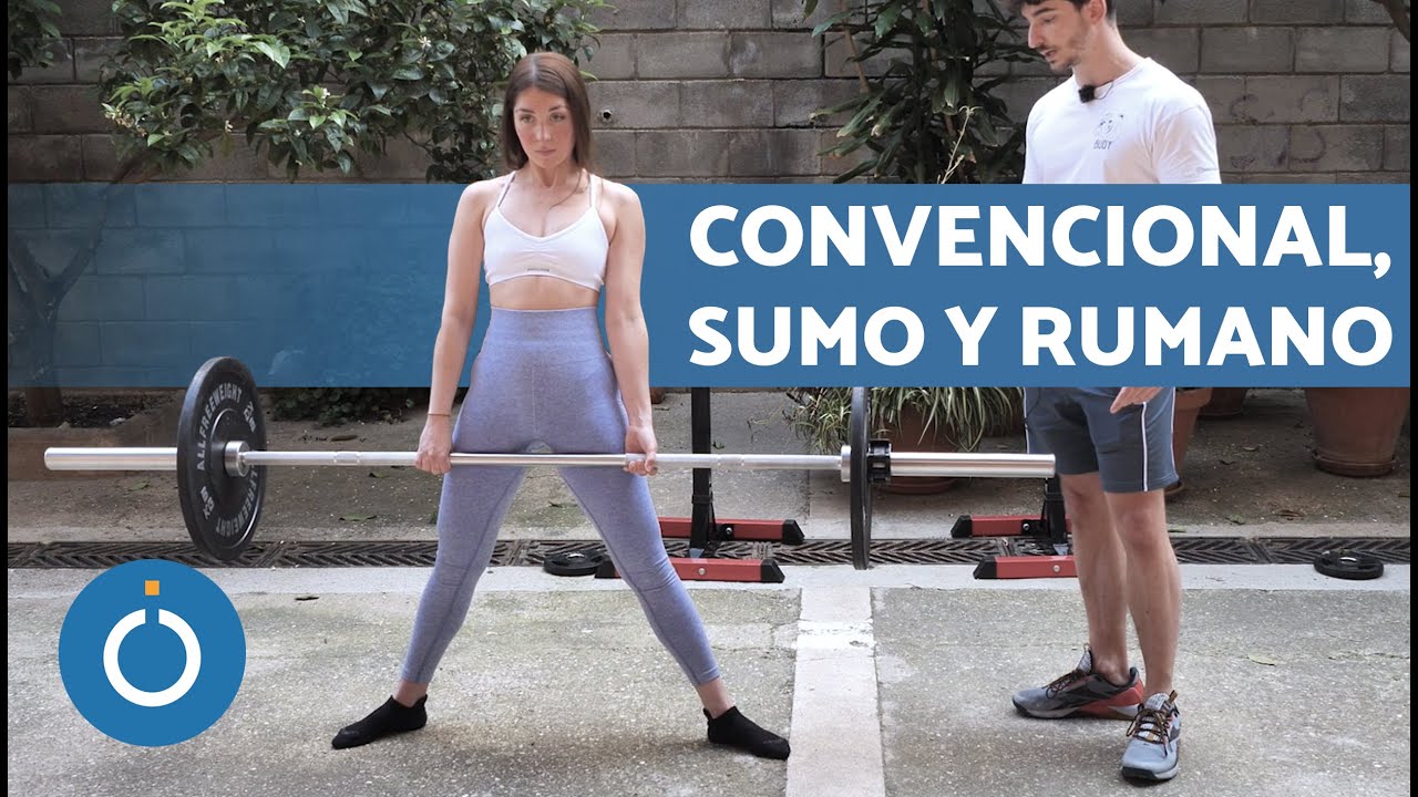 DIFERENCIAS en peso muerto SUMO, CONVENCIONAL y RUMANO 🏋🏽‍♀️ Técnicas de Peso Muerto