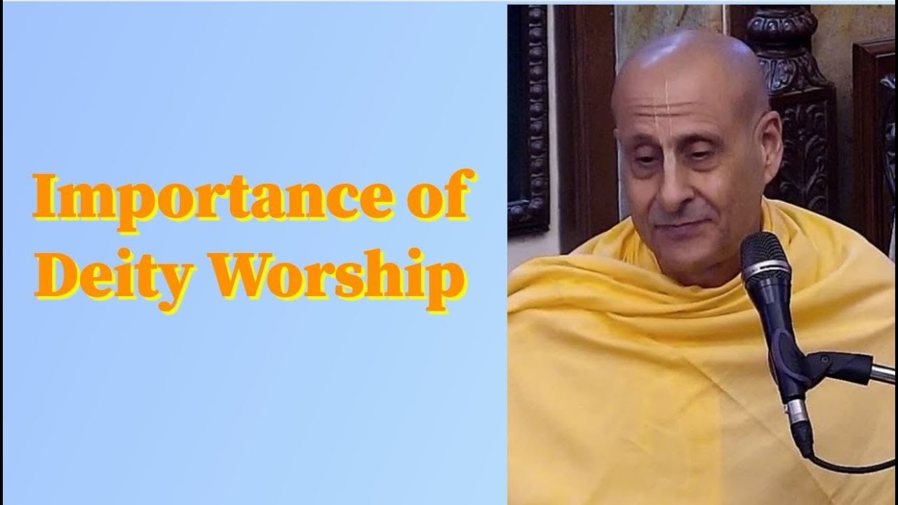 Radhanath Swami Maharaj lecture on Importance of Deity Worship
