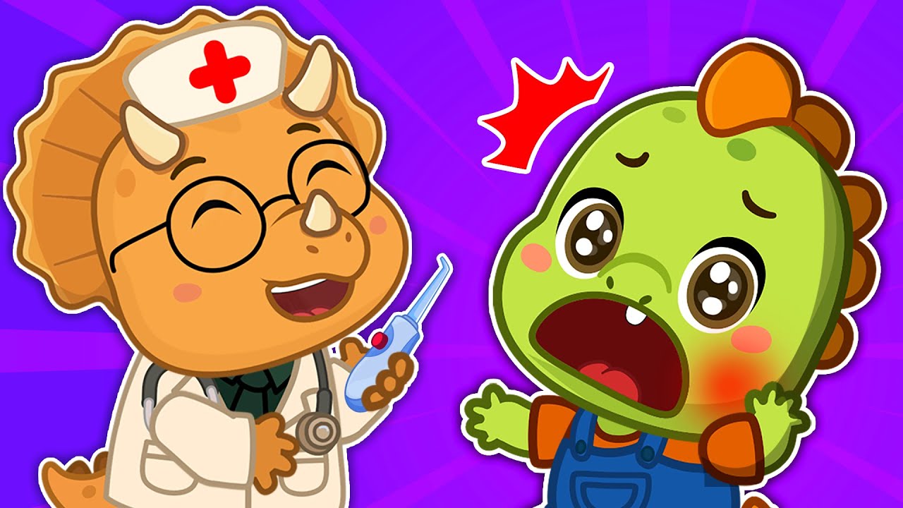 Brush Your Teeth Song | Dentist Check Up for Kids | DinoLala Nursery Rhymes