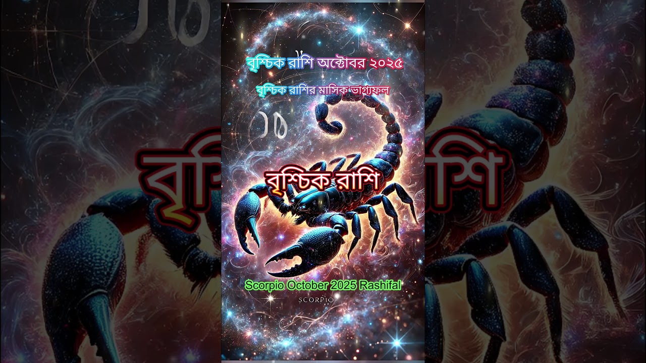 Scorpio October 2025 | Scorpio October 2025 Rashifal | Scorpio Monthly Horoscope