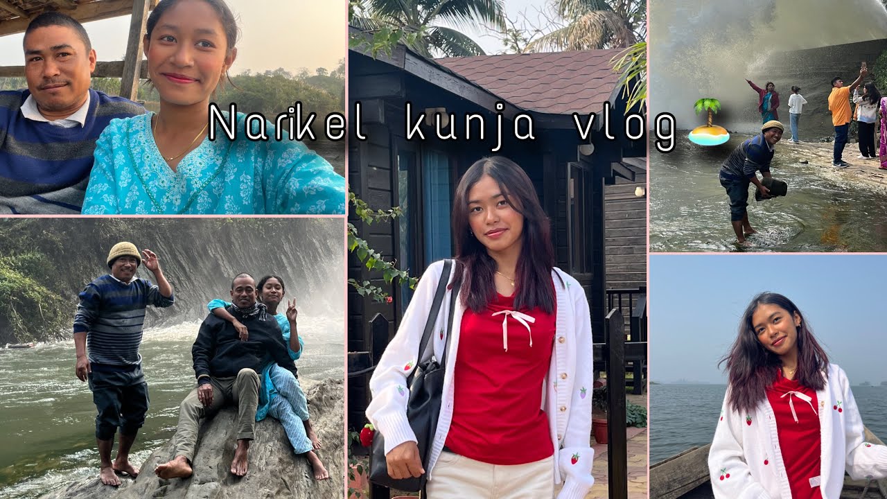 A day in coconut island🏝️ || * First trip with family to Dumboor lake* exploring, food & more.