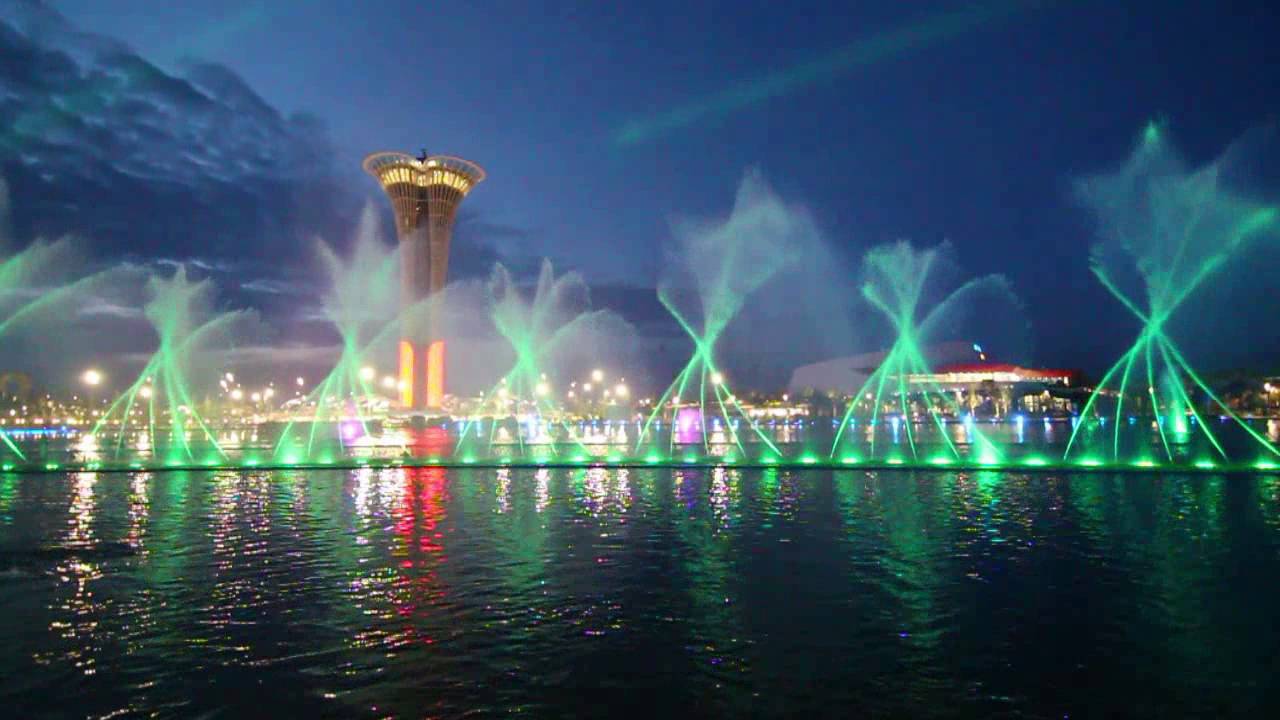 EXPO 2016 Antalya - фонтаны на выставке ЭКСПО 2016