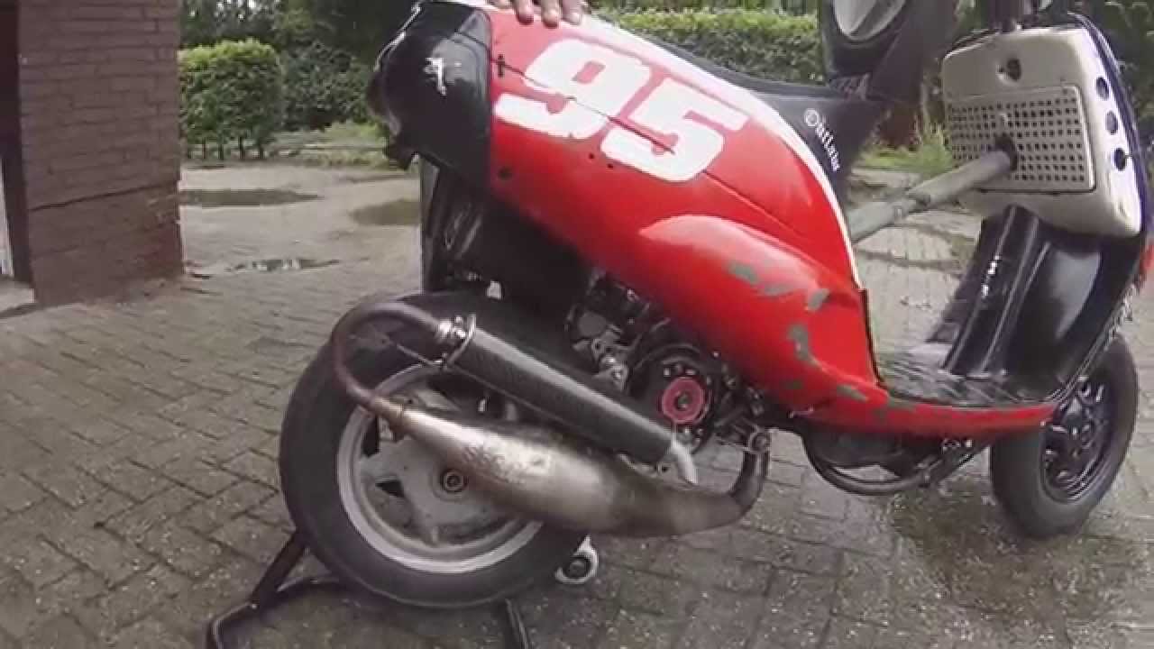 S6RT 70ccm Piaggio Zip Sp - Soundcheck + Burnout - GoPro HERO3 | Wotte Performance