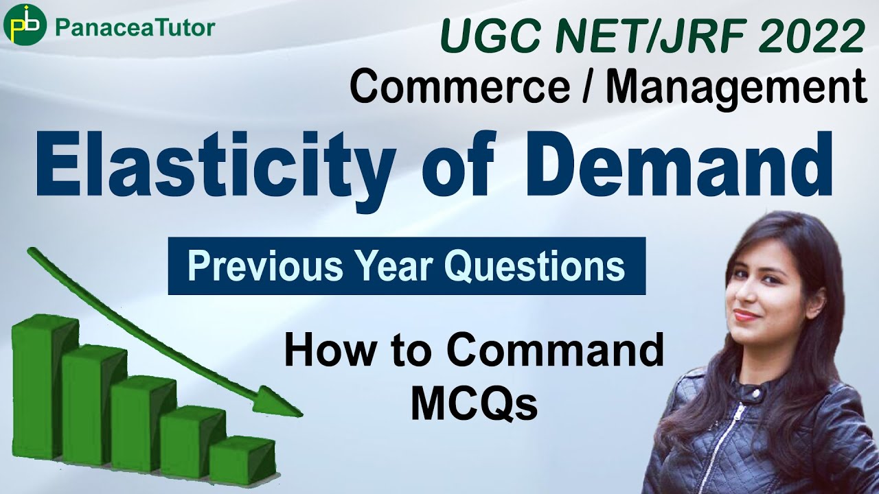 Demand & Elasticity of Demand | UGC NET/ JRF 2022 | Previous year Imp. MCQ | Commerce | Management