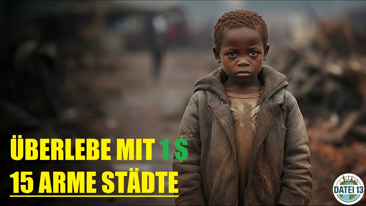 Mit nur 1 Dollar pro Tag überleben! Die 15 ärmsten Städte!