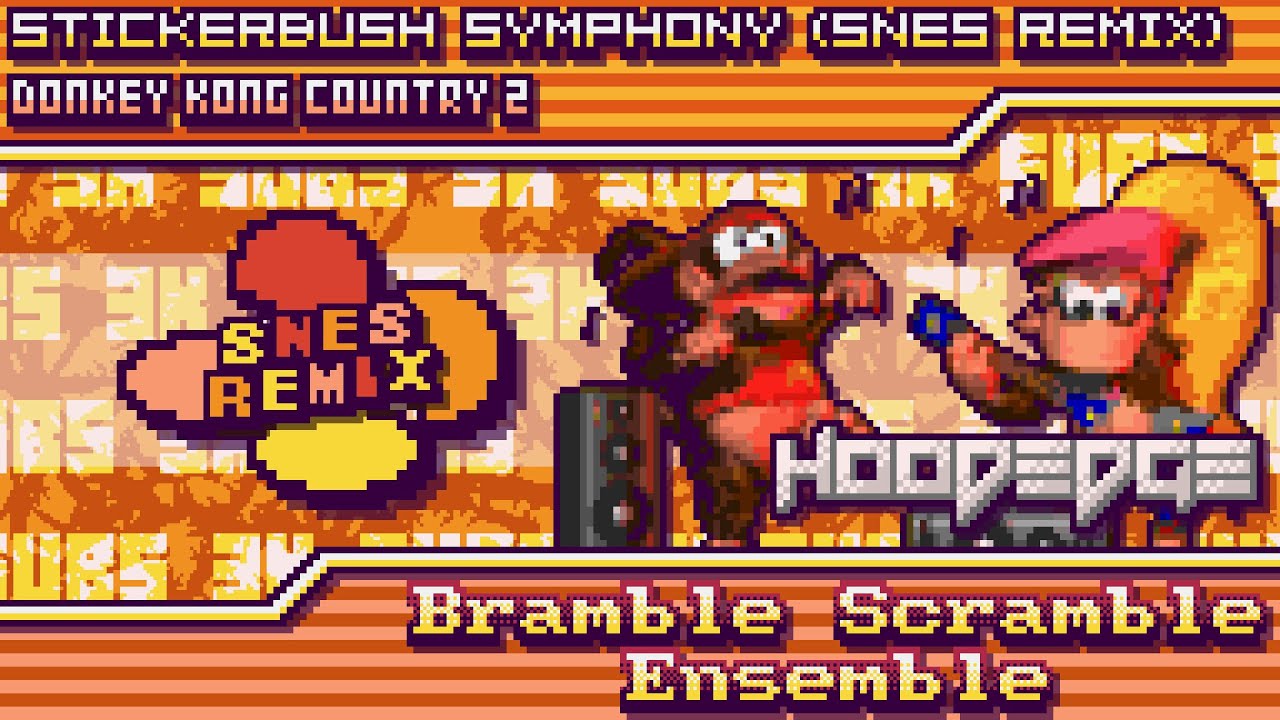 ★ 𝟑𝐊 𝐒𝐔𝐁𝐒 ★ Donkey Kong Country 2 - Bramble Scramble Ensemble 🍌 ~ Stickerbush Symphony (SNES Remix)