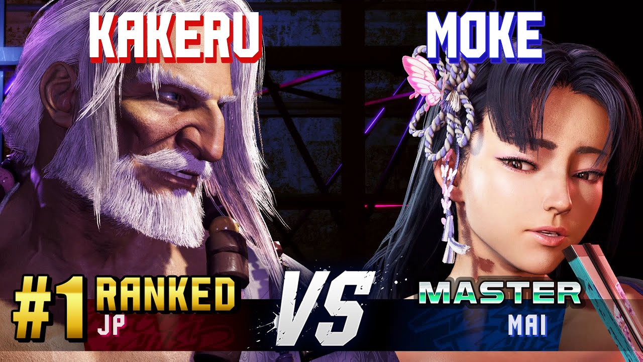 SF6 ▰ KAKERU (#1 Ranked JP) vs MOKE (Mai) ▰ High Level Gameplay