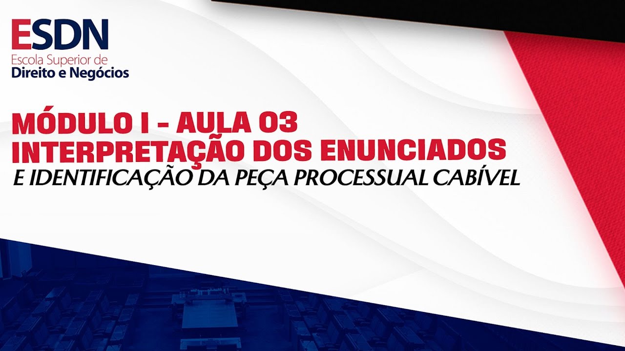 Interpretação dos Enunciados e Identificação de Peça | DIREITO EMPRESARIAL