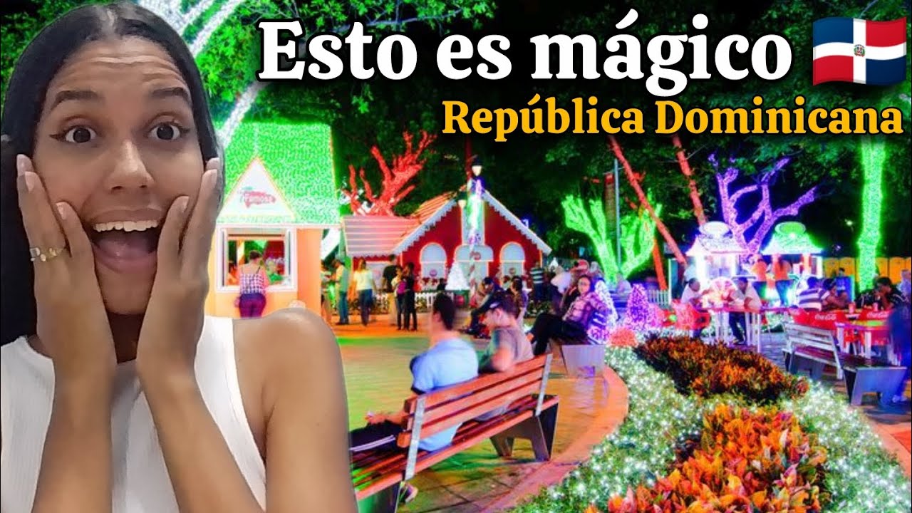 🇩🇴Cubana reacciona a la Navidad en REPÚBLICA DOMINICANA  🎄🇩🇴 | ¿COMO HAY TANTAS LUCES?!🤩