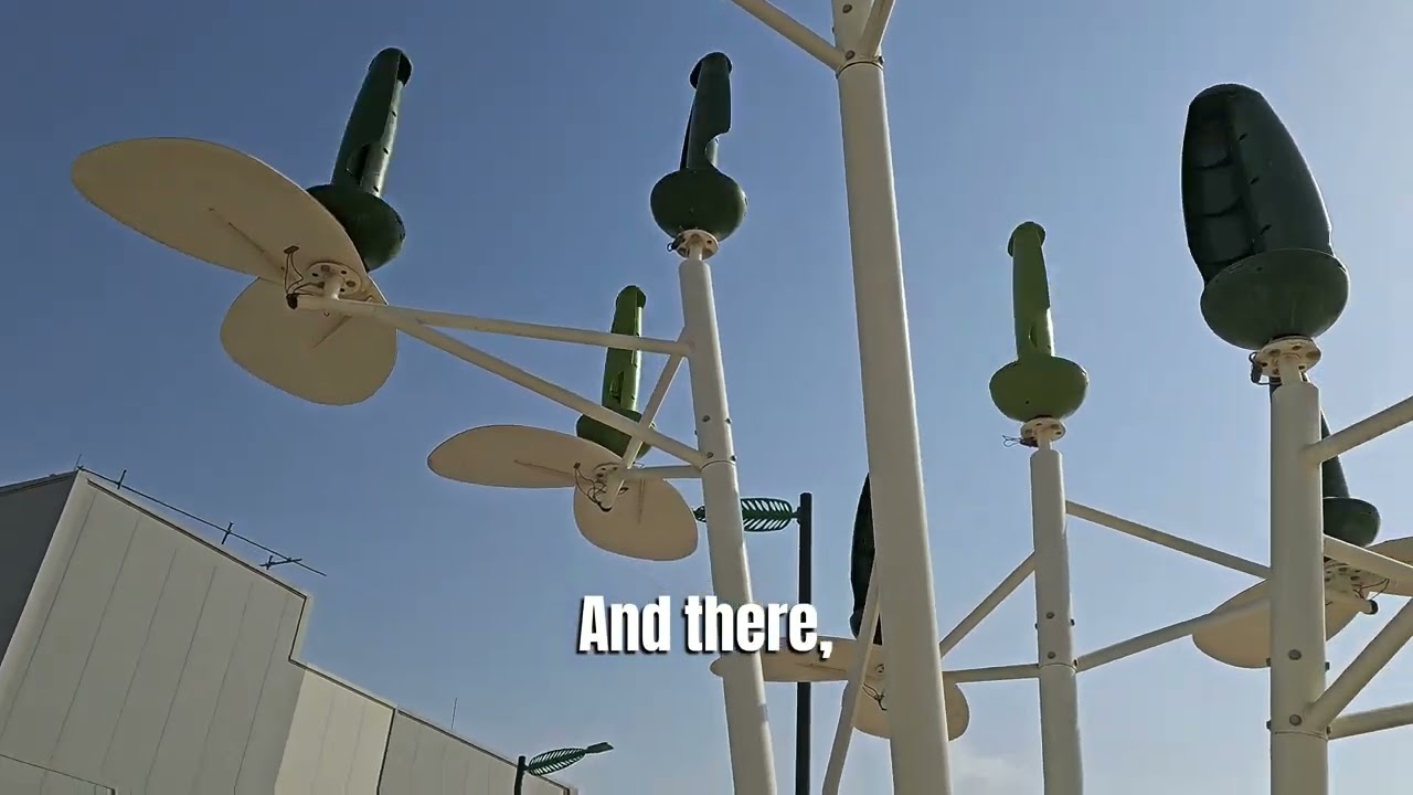 Energy production by the Aeroleaf explained