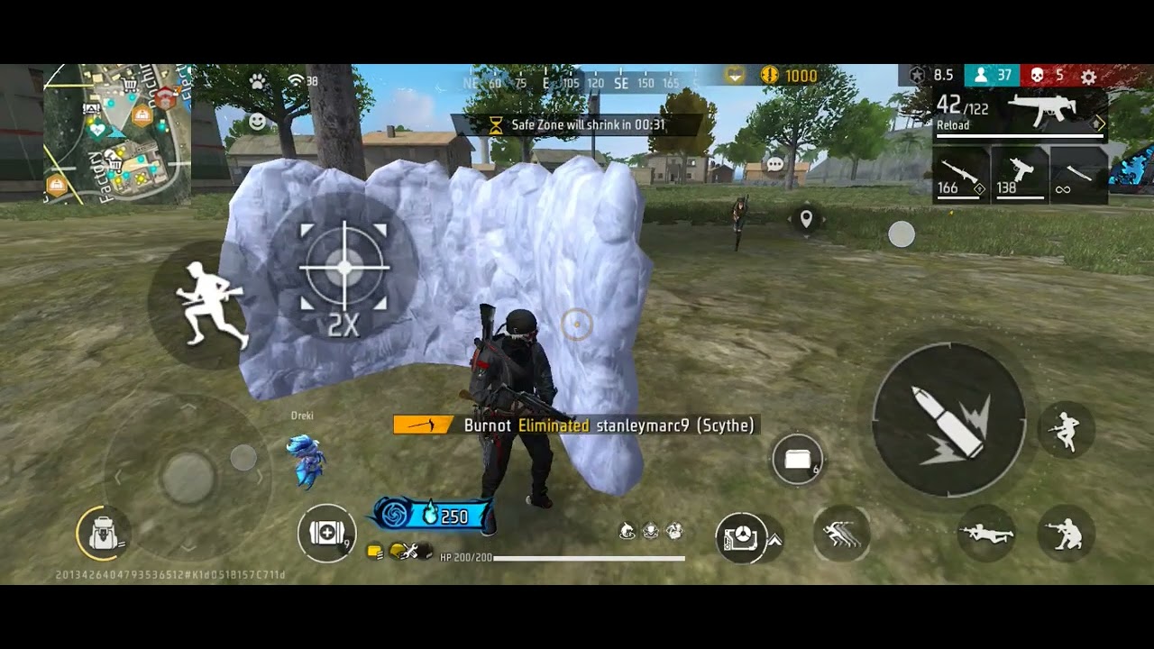 Free fire Indian game xNaruto NewGAMEPLAY video like and subscribe me please guys 🙏🙏