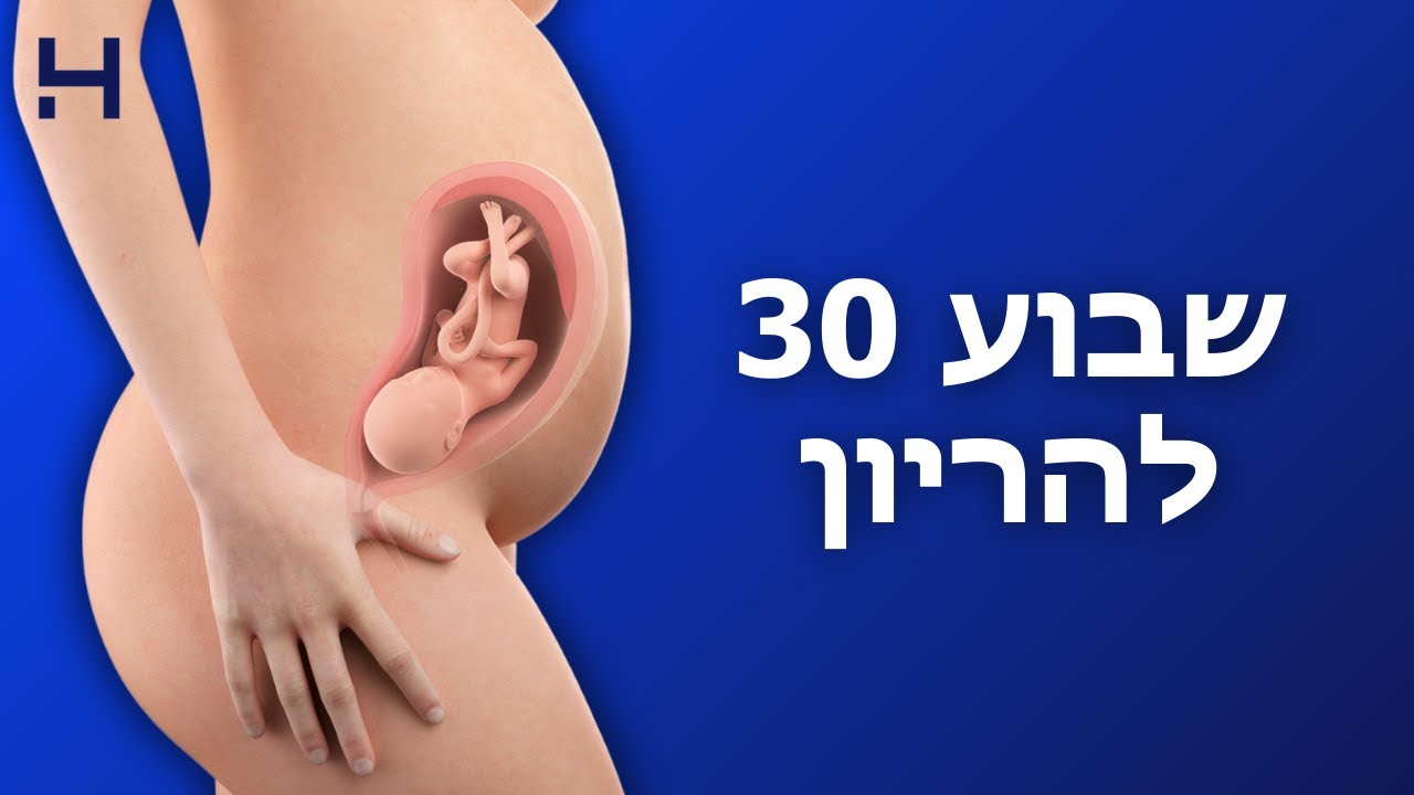 השבוע ה-30 להריון | 40 צעדים | הדסה טי וי