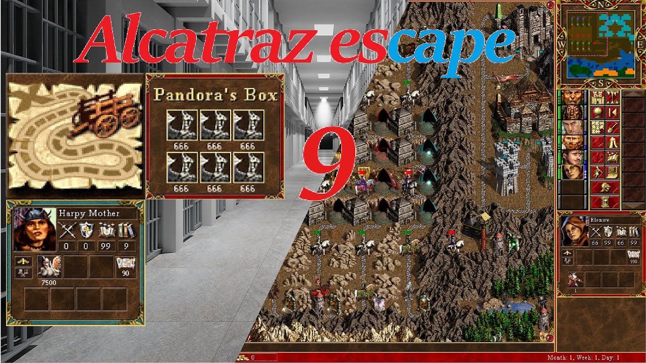 ALCATRAZ ESCAPE 2.6 - Part 9 - Puzzle Map