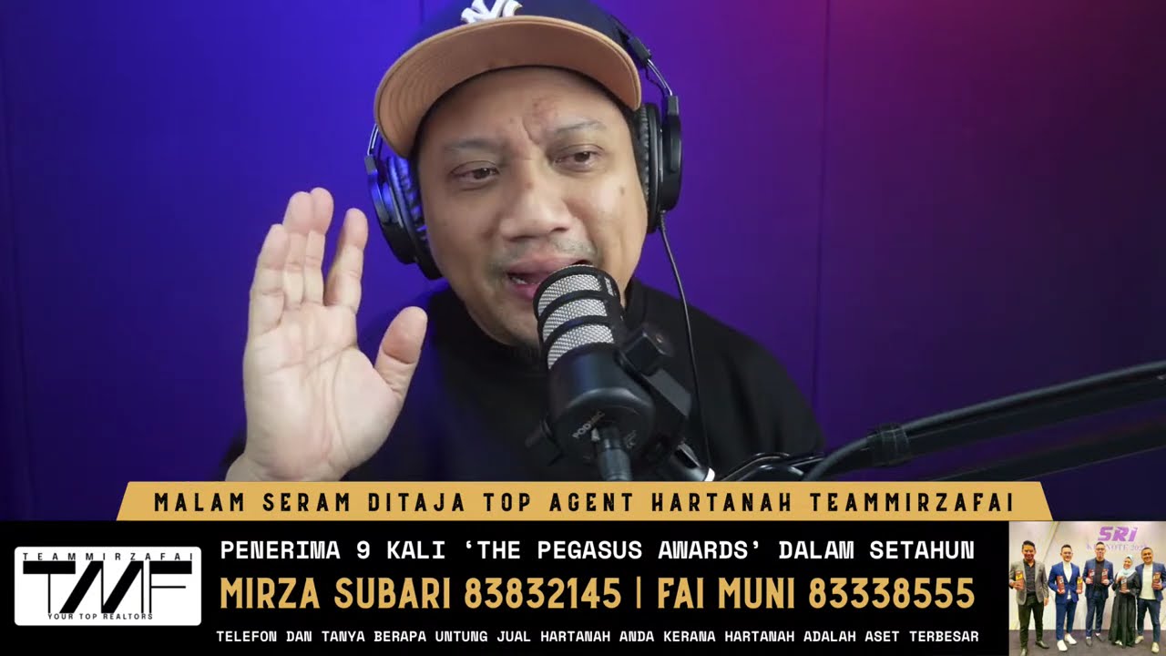 MALAM SERAM THE HORROR TALK SHOW | DITAJA TOP EJEN HARTANAH TEAMMIRZAFAI