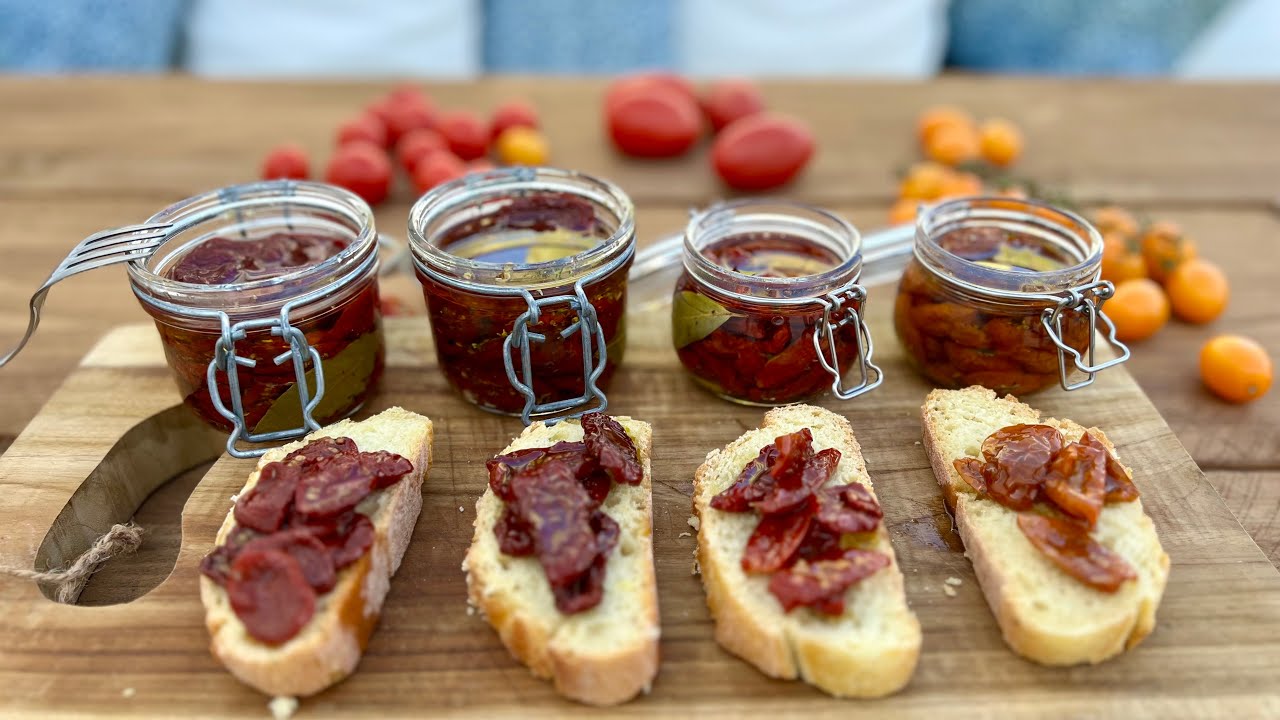 Pomodori Secchi Sott'olio fatti in casa ricetta completa + Risposta a Domande