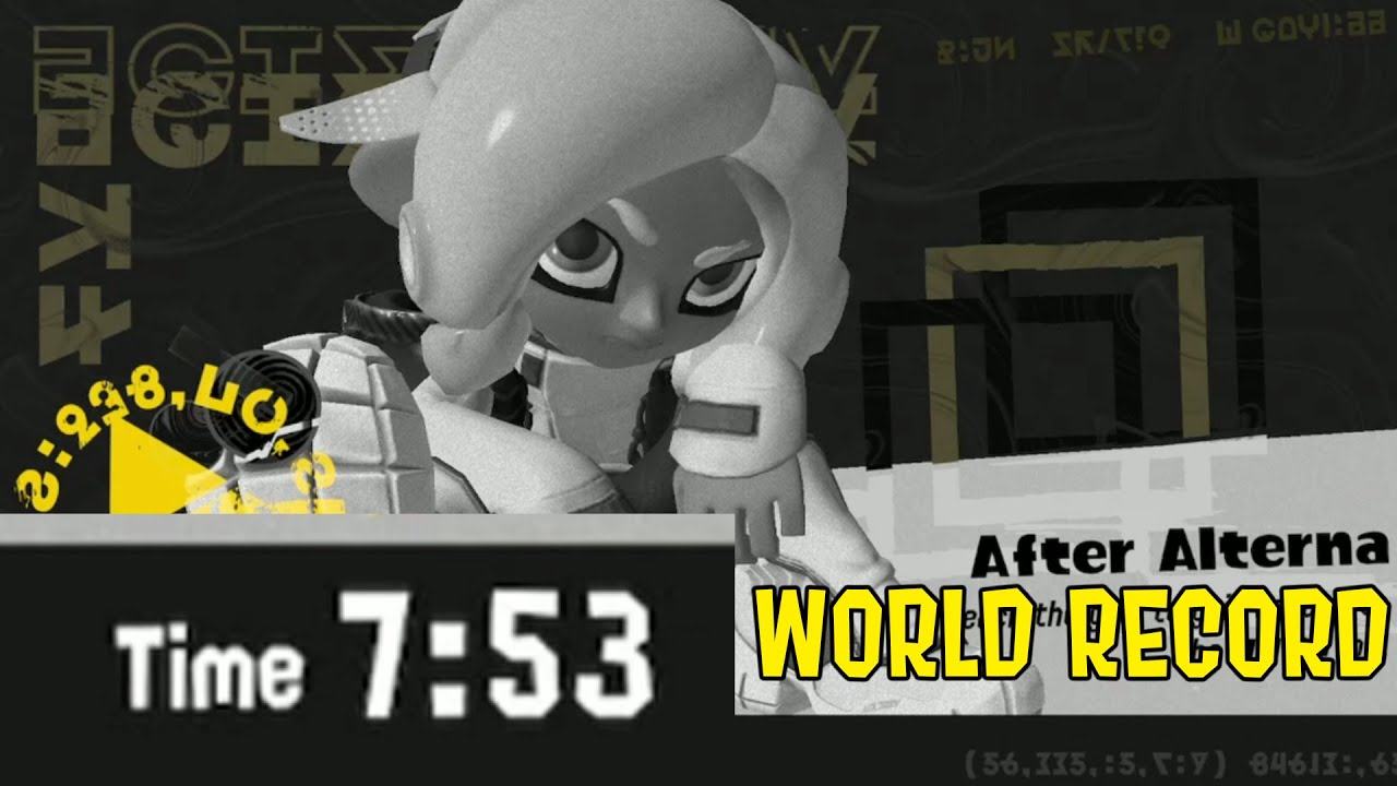 [FWR] Splatoon 3 After Alterna Speedrun in 7:53