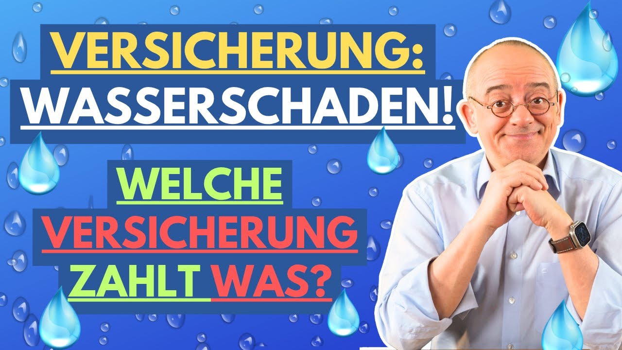 Wasserschaden & Versicherung: Wer zahlt? Die häufigsten Irrtümer & wie du dich schützt!