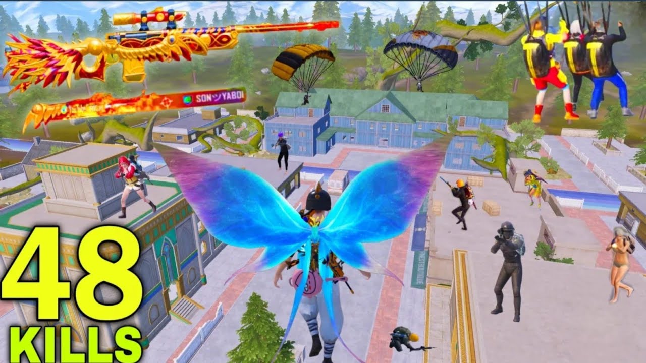 REAL KING OF MIDSTEN LİivİKOBEST LANDING Pubg mobile