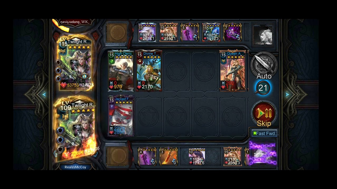 DECK HEROES : NasiPadang_WK_ vs REAL MC COY / RANK TURNEY