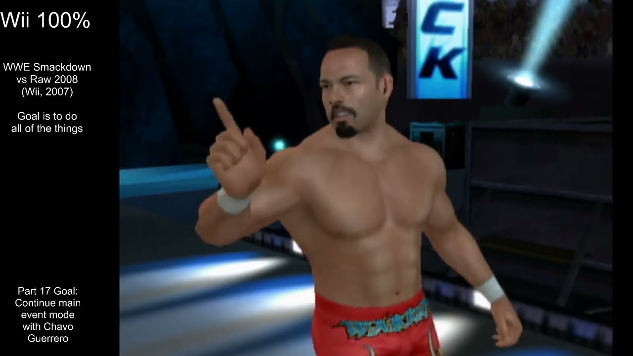 Wii 100% - WWE Smackdown Vs Raw 2008 100% (Wii, 2007) - Часть 17