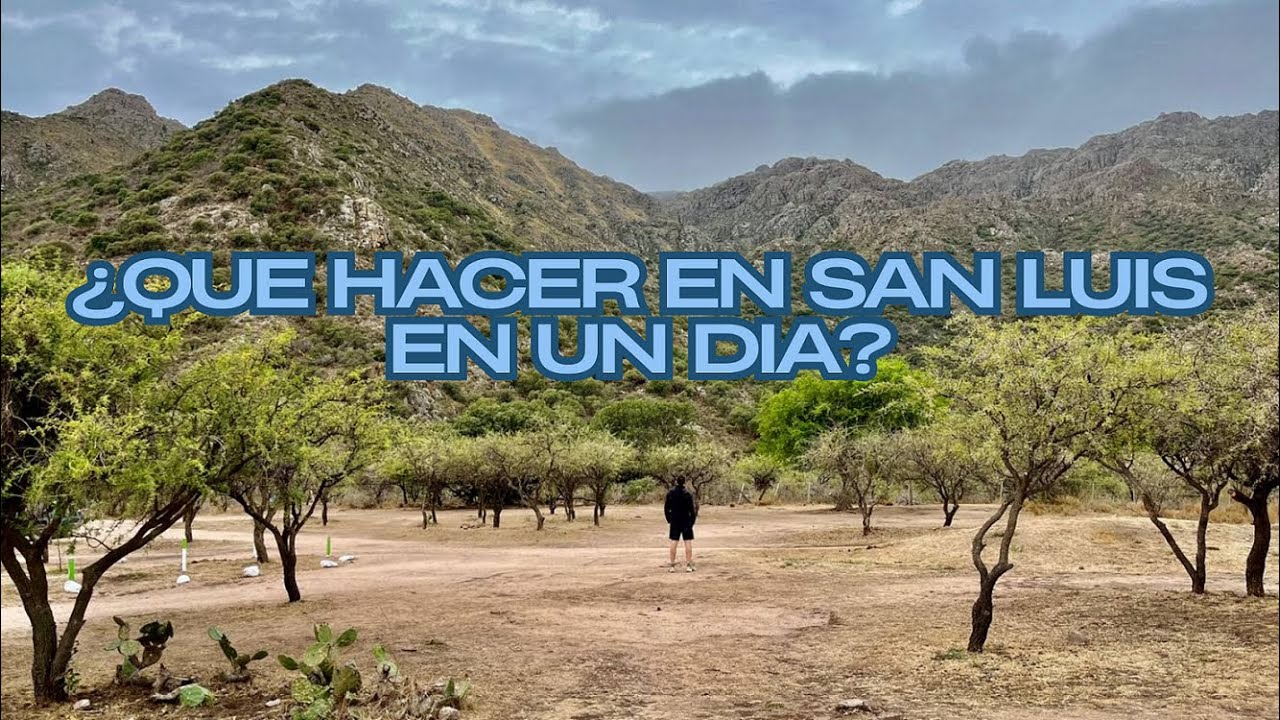 ¡RECORRIENDO SAN LUIS!🎯 Merlo, Dique Piscu Yaco, Chorro San Ignacio, Cortaderas y Papagayos👍