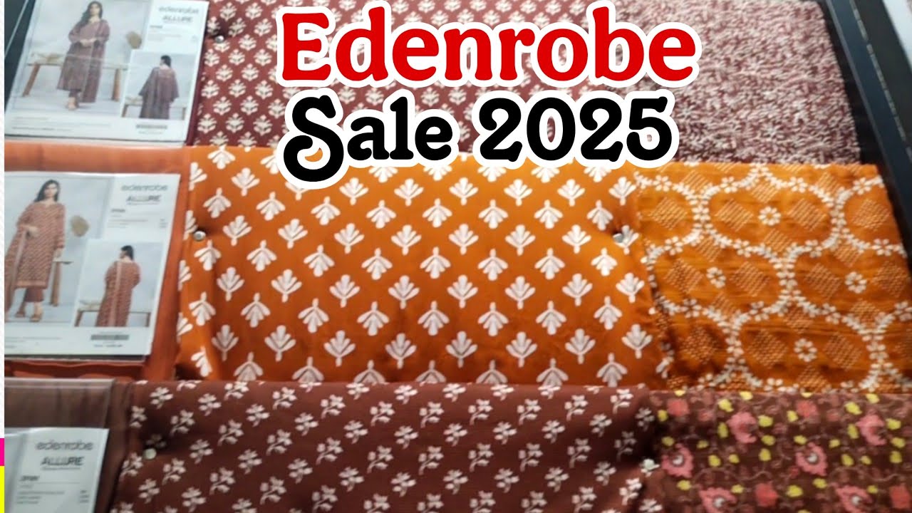 Edenrobe winter clearance sale 2025 | edenrobe Ramzan sale today | edenrobe new summer collection