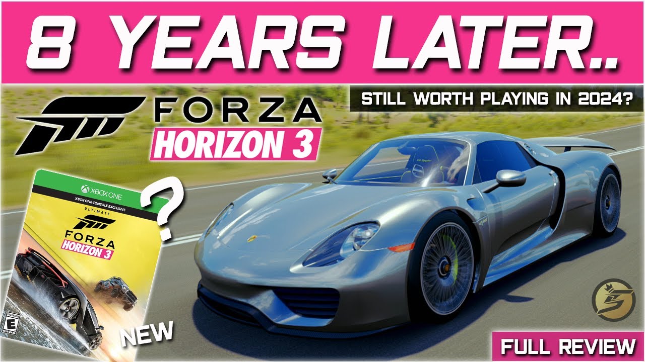 Это Forza Horizon 3 в 2024 году.. (Она умерла?)