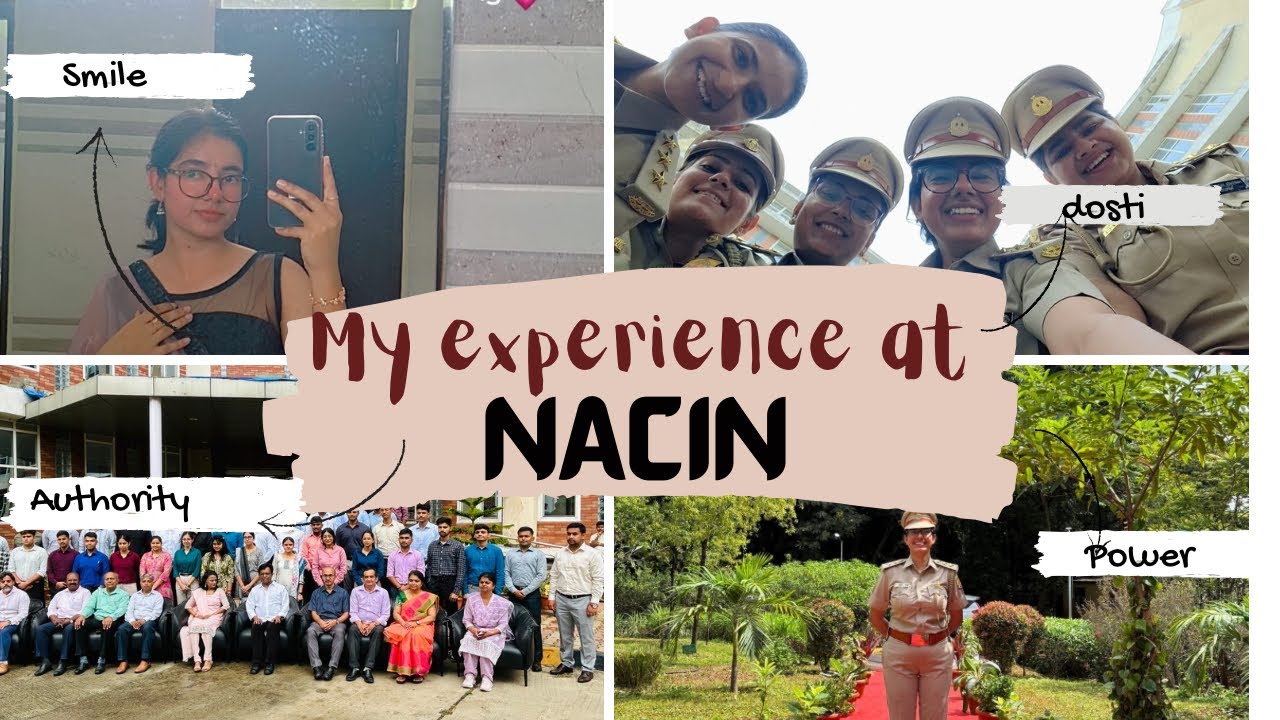 My experience at NACIN | GST Inspector training journey 💕👀