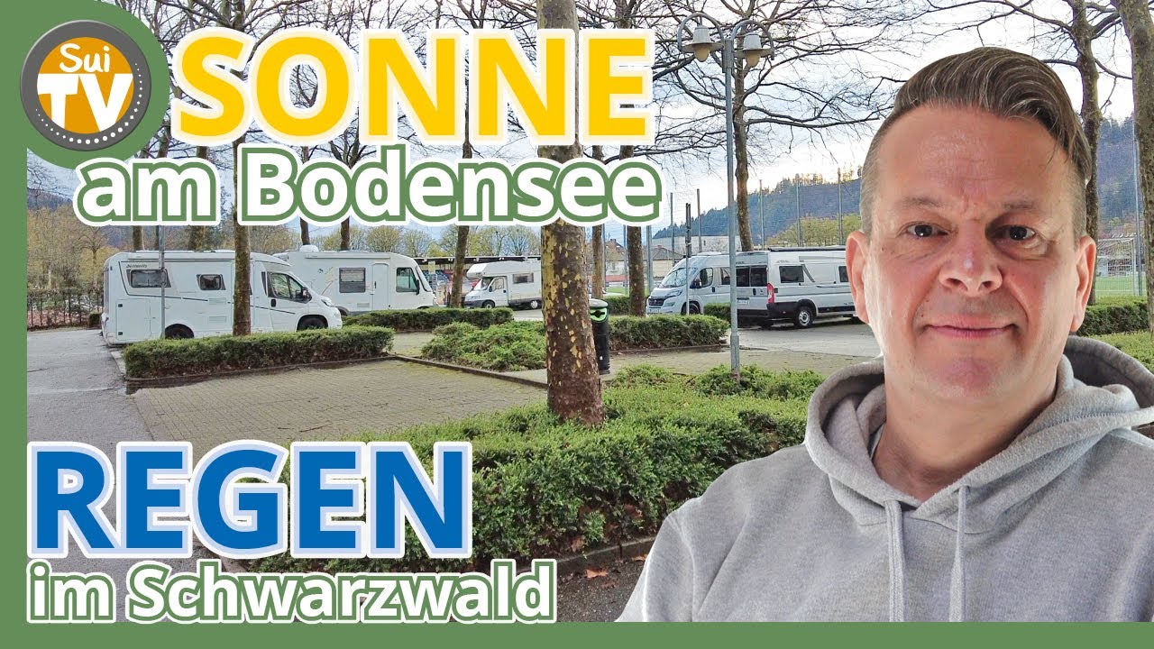 Camper-Tour über den Bodensee nach Freiburg im Breisgau