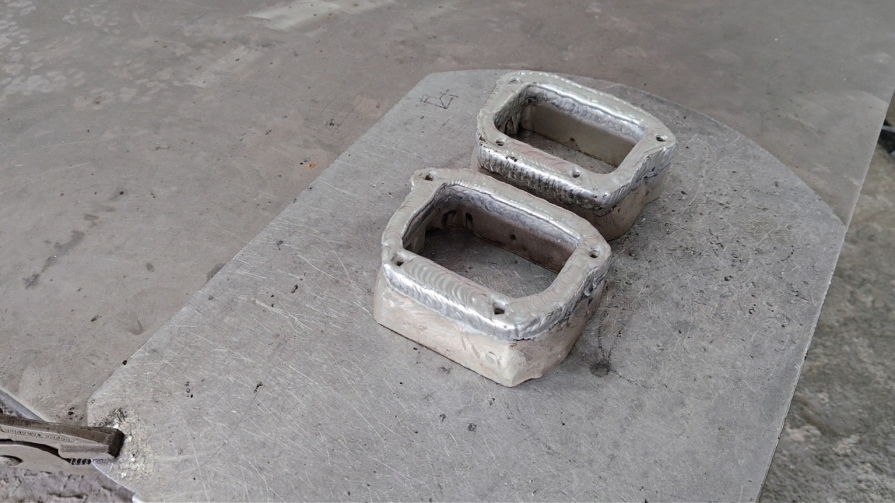 Aluminum  tig welding เชื่อมอลูมิเนียม พอกแป้นหรีด 07/03/26